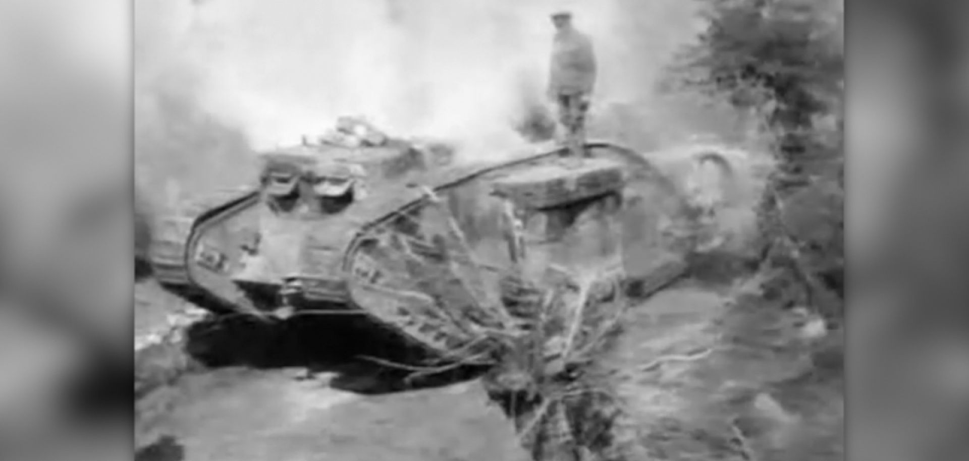 The First Tank Battle